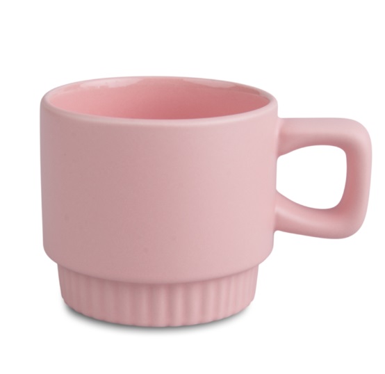 Sublimation Mug - Coloured, Matte, Ribbed Base
